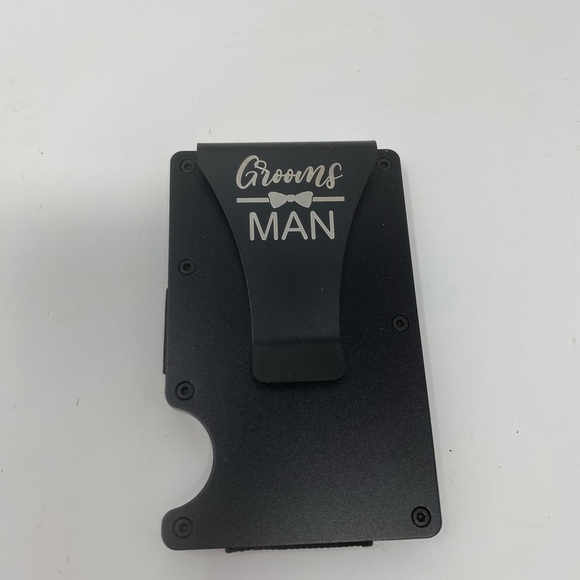 Groomsman Money Clip - NEW - Picture 1 of 3